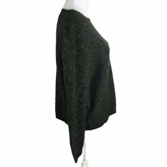 BP. Black Poly Rainbow Marl Long Sleeve Sweater - Picture 6 of 12